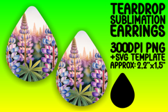 Lovely Teardrop Design for Creative Projects , Flowers Product Image 1