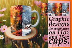 Enchanting Views Mug Wrap Sublimation for 11oz/15oz Product Image 1