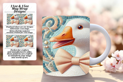 GRACEFUL 11oz PNG Mug Wrap Design , Goose Product Image 1