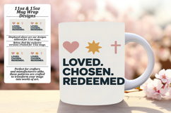 Gorgeous 11oz Mug Wrap Png Design , Religious Product Image 1