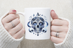 Cute blue Halloween monster clipart t shirt designs png Product Image 3