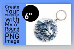 Vibrant Feline Fancies: 3D Sublimation Gallery Product Image 1
