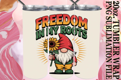 RADIANT JOY 20oz TUMBLER WRAP, Juneteenth Product Image 1