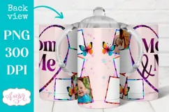 Mom and Me Photo sippy cup sublimation, 12oz kids tumbler Product Image 2