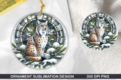 Animals Stained Glass Ornament Bundle, 30 High-Quality PNG Product Image 3