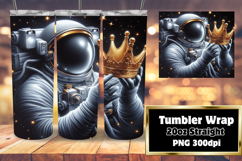 Versatile 20oz Tumbler Template , Astronaut Product Image 1