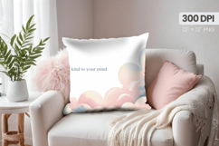Inspirational Quotes Pillow PNG Motivational PNG Sublimation Product Image 1