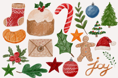 Christmas clipart hand drawn png Product Image 3