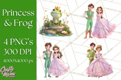 Amethyst Princess Fairy Tale Storybook PNG Clipart Product Image 1