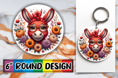Radiant Round Car Coaster Magic, Cute Animals Product Image 1
