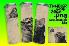 Meow Majesty: Sublimation Tumblers for Cat Lovers Product Image 1