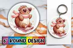 Timeless Sublimation Circle PNG, Turtle Product Image 1