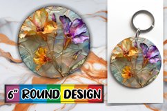 Sparkling 3D Petal PNG Sublimation Tokens Product Image 1