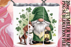 Lively Sublimation 20oz tumbler wrap, St Patricks Product Image 1