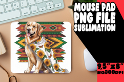 TIMELESS MOUSE PAD PNG STYLE, Cute Dog Product Image 1