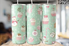 Christmas Winter Tumbler Warp - High Quality 300 Dpi Product Image 1