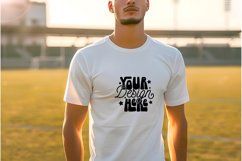 Gildan 64000 Tshirt Mockup, White Tshirt Mockup 64000 Product Image 1