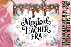 Radiant Love 20oz tumbler wrap, Teacher Product Image 1