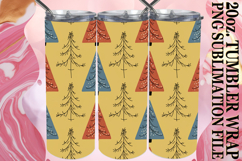 Sweet Memories 20oz tumbler wrap, Christmas Product Image 1