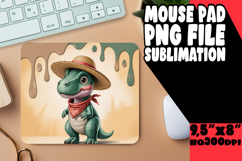 JOYFUL desk PAD Sublimation PNG, Cute Dino Product Image 1