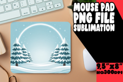 RADIANT mouse mat Sublimation Ideas, Christmas Product Image 1