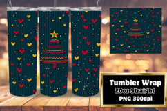 20oz Tumbler Design for Sublimation , Holiday Product Image 1