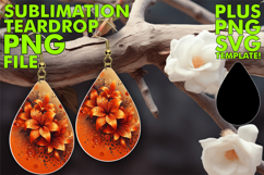 Joyful Teardrop Earrings Art Ideas, Leopard Prints Product Image 1