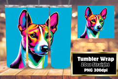 RICH 20oz Sublimation Tumbler Design , Dog Product Image 1