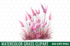 Watercolor Grass Clipart Product Image 1