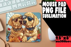 Outdoor Adventure Companion Mouse Pad Sublimation Product Image 1