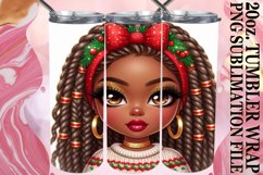 Refreshing days 20oz tumbler wrap, Love Girl Product Image 1