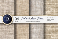 Natural Linen Fabric Texture Boho Beige Digital Paper Product Image 1