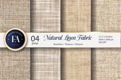 Natural Linen Fabric Texture Boho Beige Digital Paper Product Image 1