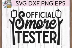 Official Smore Tester SVG DXF PNG EPS Cutting Files Product Image 2