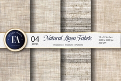 Linen Fabric Texture Boho Beige Seamless Digital Paper Product Image 1