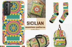 Sicilian carretto siciliano pattern set Product Image 1