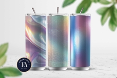 Holographic Pastel Digital Paper, Iridescent Texture Product Image 2