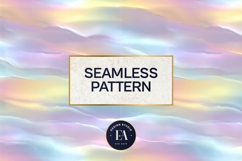 Holographic Pastel Digital Paper, Iridescent Texture Product Image 3