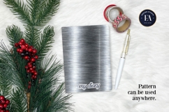 Silver Metallic Texture |Brushed Metal Background Product Image 3