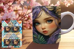 GRACEFUL 11oz PNG Mug Wrap Design , Fairy Product Image 1