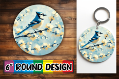 Timeless Circle Keychain Magic, Birds Product Image 1