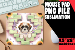 BRIGHT DESK MAT PLAYFUL ART, Cute Dog Product Image 1