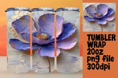 Garden of Beauty: Sublimated Tumbler Art Product Image 1