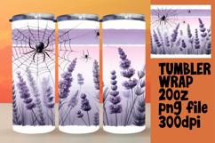 20oz Tumbler Wrap for DIY , Halloween Product Image 1
