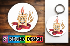 Circle of Love Keychain PNG, Cute Christmas Product Image 1