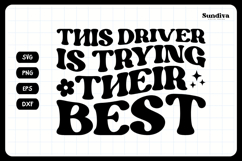 Funny Car Sticker Saying | Vehicle Decal - Their Best 1 Product Image 3
