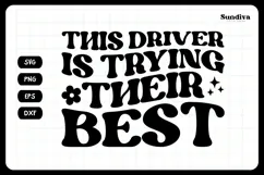 Funny Car Sticker Saying | Vehicle Decal - Their Best 1 Product Image 3