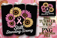 LUMINOUS ADVENTURES 20oz TUMBLER WRAP, Breast Cancer Product Image 1