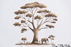 Watercolor Safari Adventure Clipart PNG Product Image 1