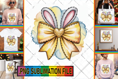 Vibrant TSHIRT Magic PNG, Easter Bow Product Image 1